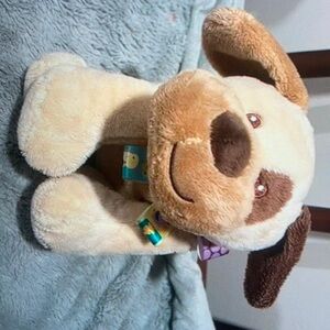 Taggies Signature collection puppy dog buddy tan plush baby livery Mary Meyer